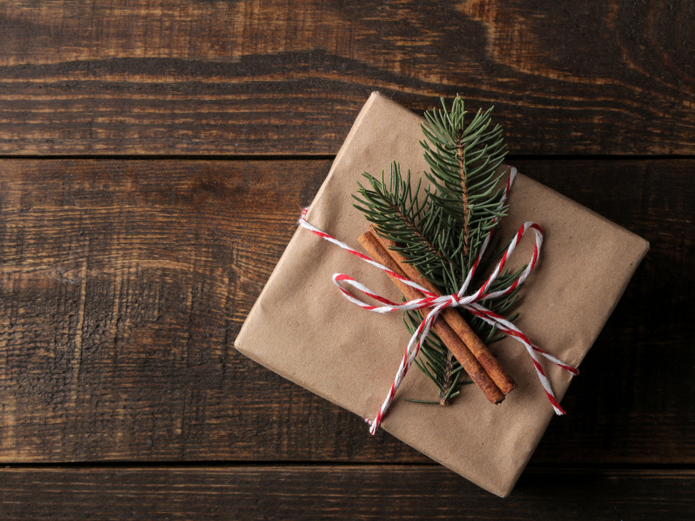 Photo of a holiday gift