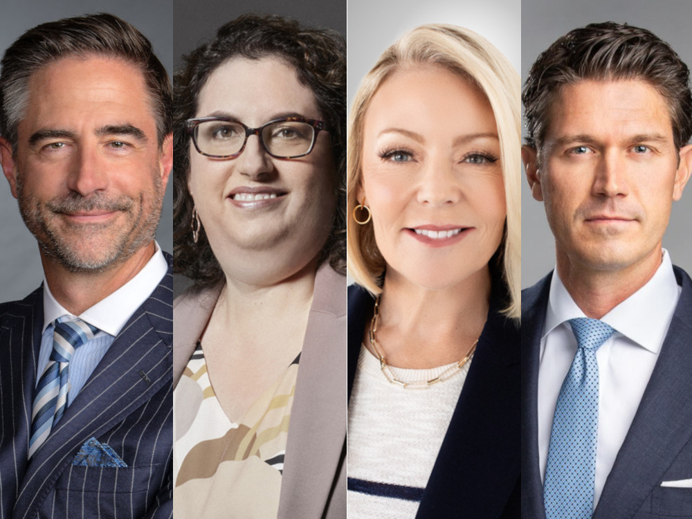 Four photos showing investment advisors Brian Madden, Mindy Mayman, Theresa Shutt and Robert Janson.