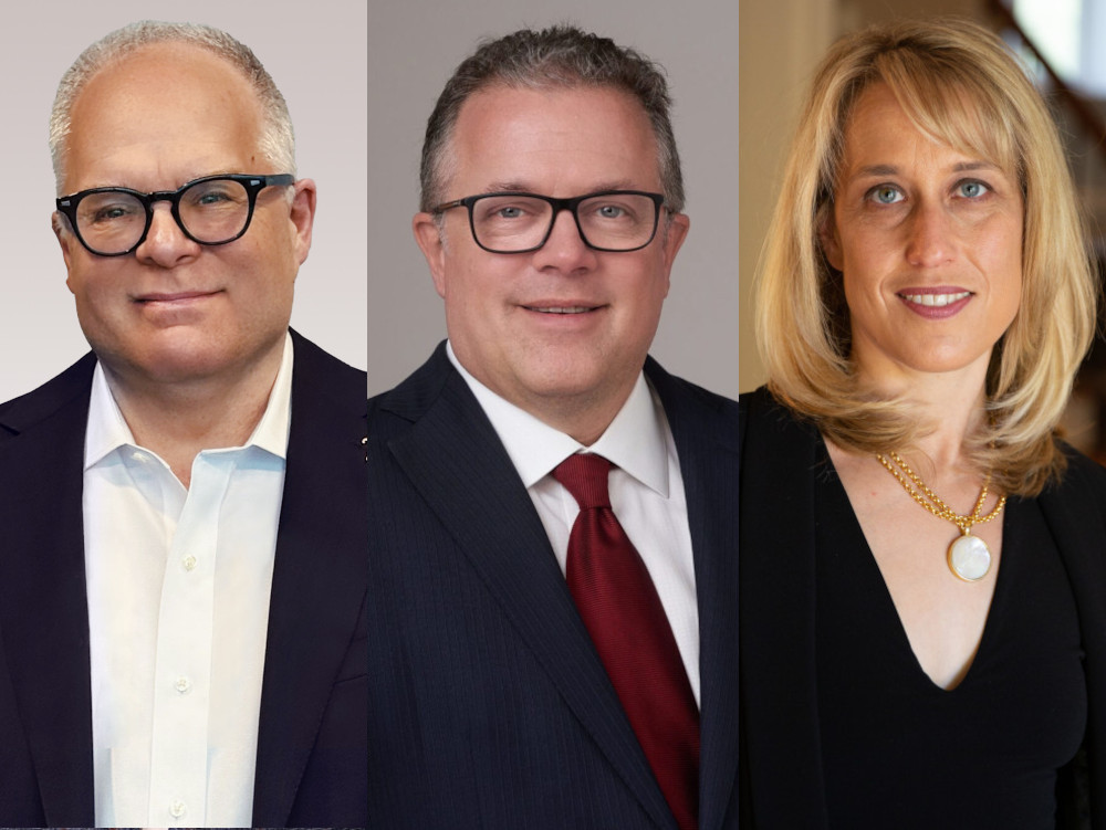 Photos of Mitchell Oelbaum, Peter Jessiman and Martha Simmons.