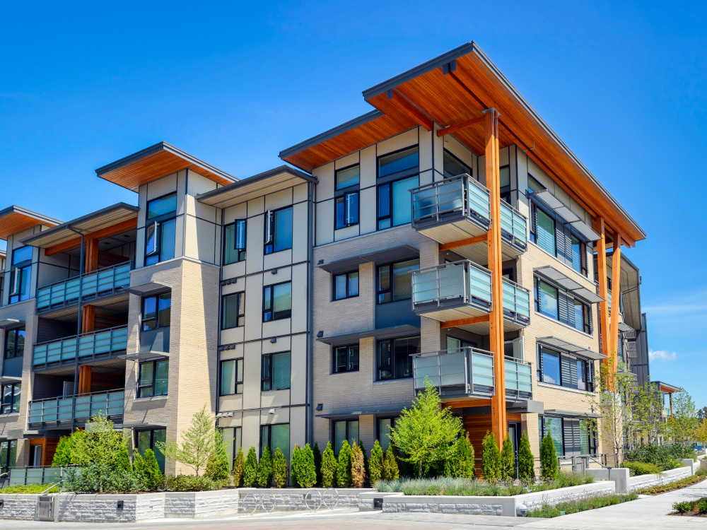 Photo of apartment building