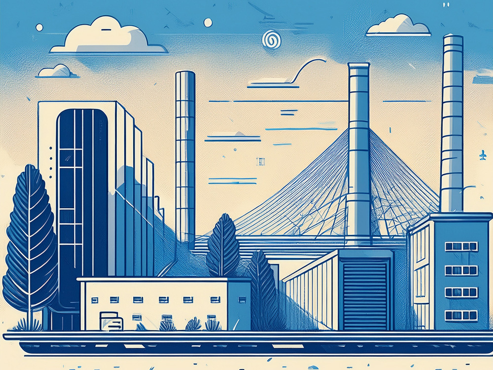 Ilustration depicting several different kinds of buildings, representing the diversity of opportunities for real estate investors today