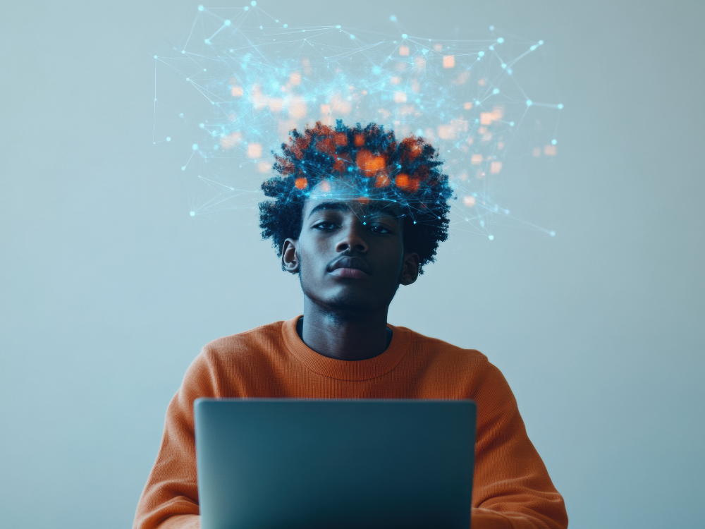 NextGen looking into the camera