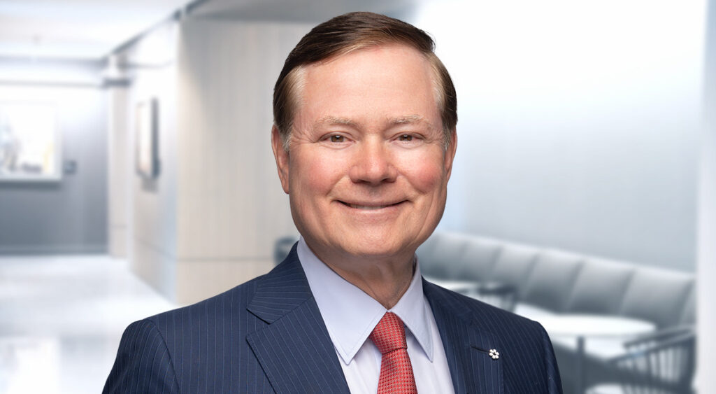 Photo of Blake Goldring, chair of AGF, who discusses his upbringing and his family's commitment to philanthropy