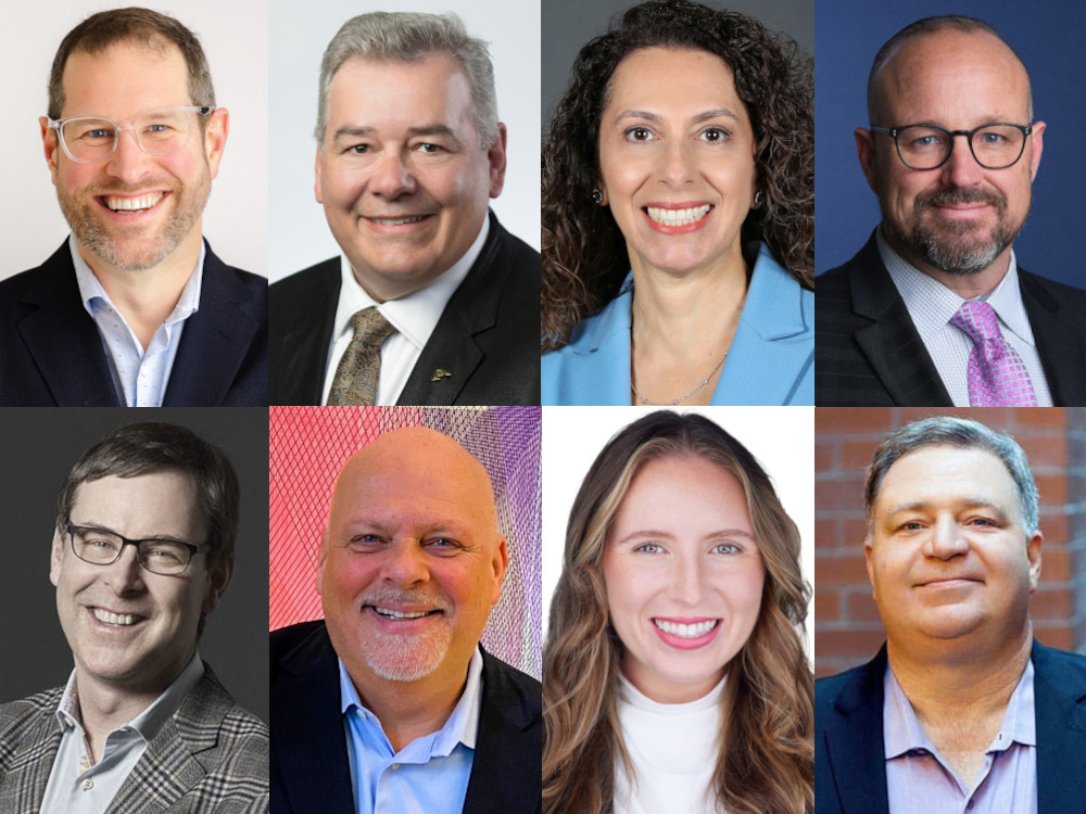 Photos of 8 family office advisors in Canada.