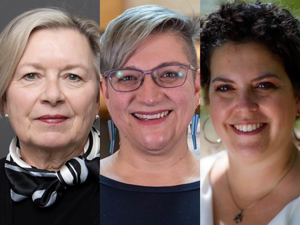 Pictures of Susan Phillips, Lisa Trefzger Clarke and Gena Rotstein
