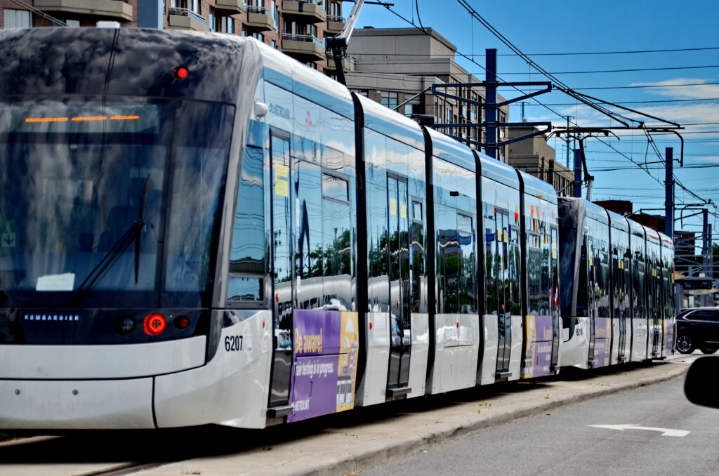 Photo of a test run on the Eglinton Crosstown LRT in Toronto, which is five years late and $8 billion over budget. The project provides a stunning example of what columnist Ian McGugan calls an "unaccountability machine" at work.