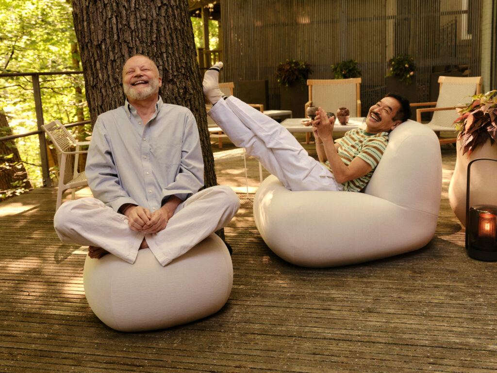 Photo of George Yabu and Glenn Pushelberg, who are both leaders in the world of design and noted philanthropists in their community.