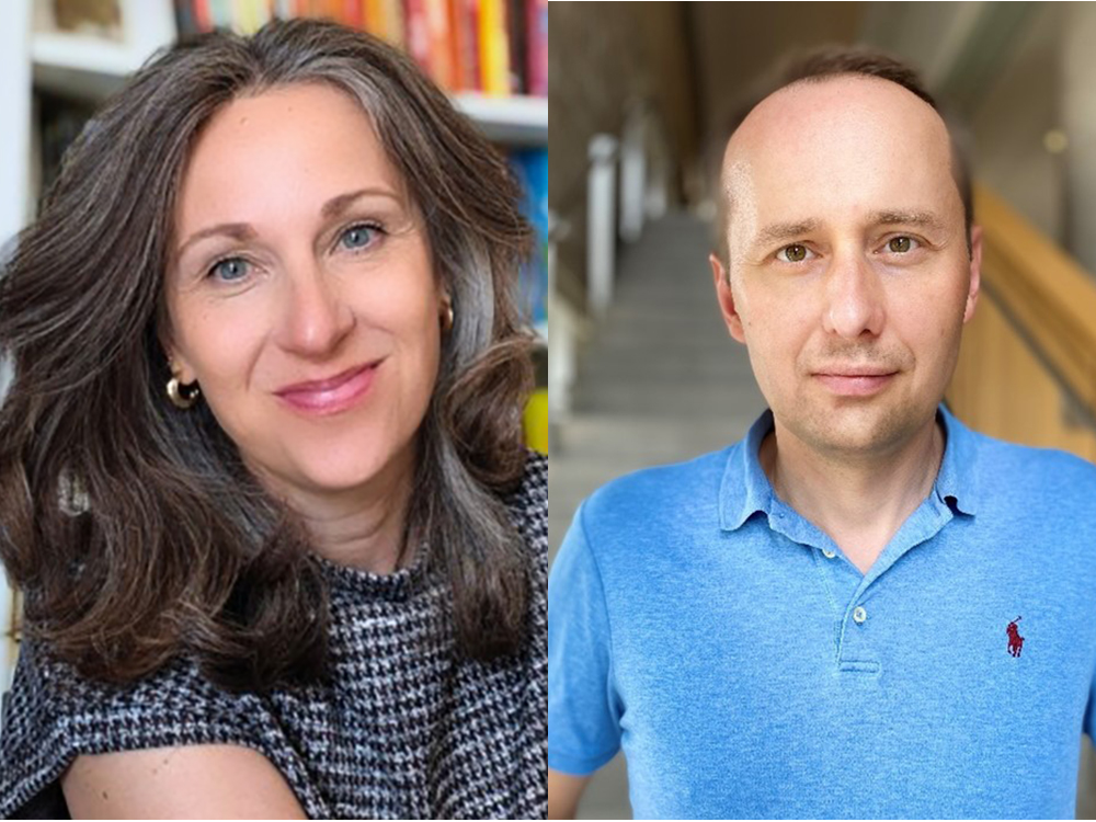 Photo of Katrina Barclay and Peter Jaskiewicz of the Family Enterprise Legacy Institute (FELI), which offers academic programs in family enterprise and family office