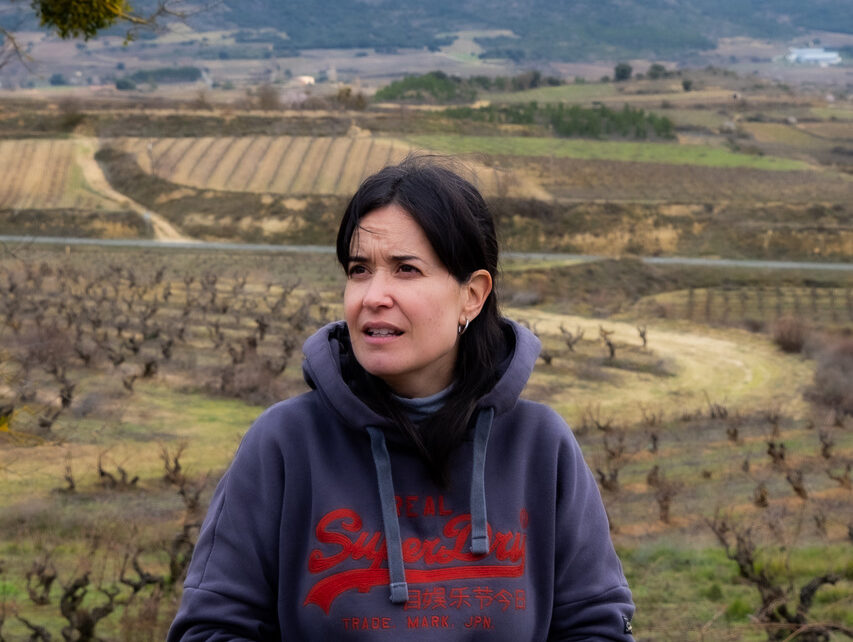 Photo of Sandra Bravo, owner/winemaker at Sierra de Tolono in the Rioja wine region, where tradition and innovation co-exist, according to John Szabo, who rates the region's top wines in this article