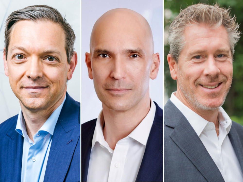 Images of investing experts Greg Nott, Alex Da Costa and Doug Beck