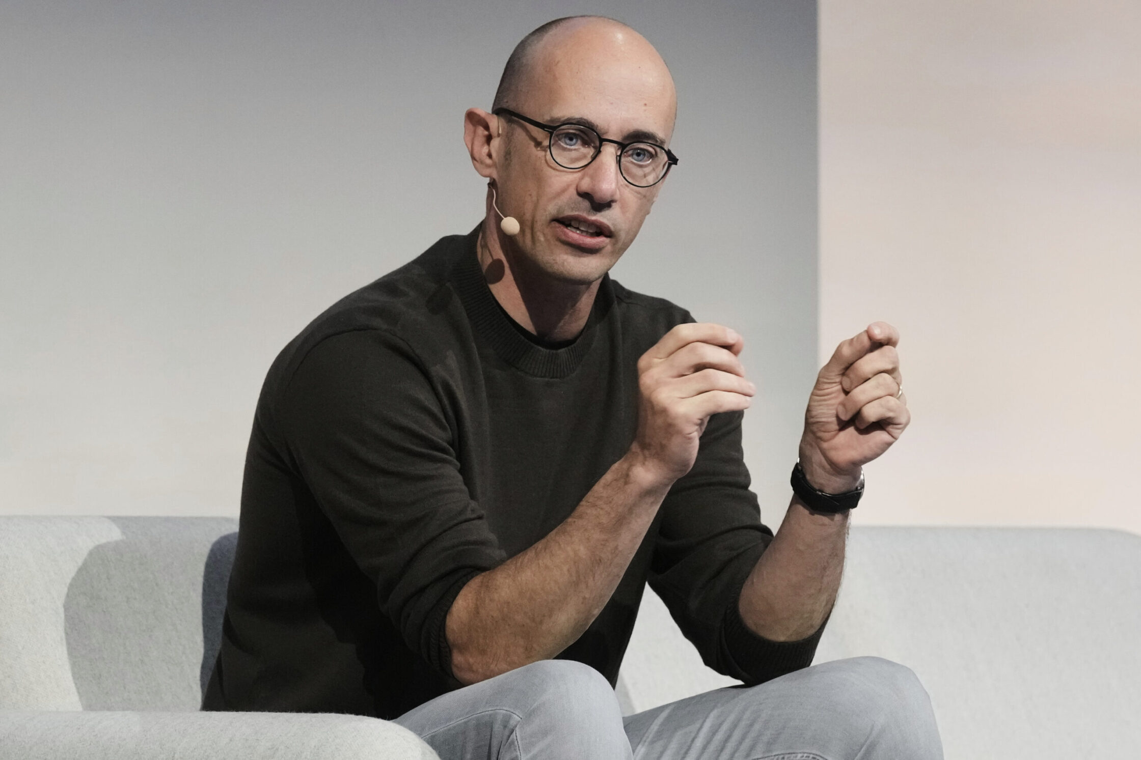 Tobias Lutke, co-founder and CEO of Shopify, participates in the State of Crypto Summit, in New York, Thursday, June 12, 2025. (AP Photo/Richard Drew) Lutke is among the 10 most wealthy Canadian tech moguls