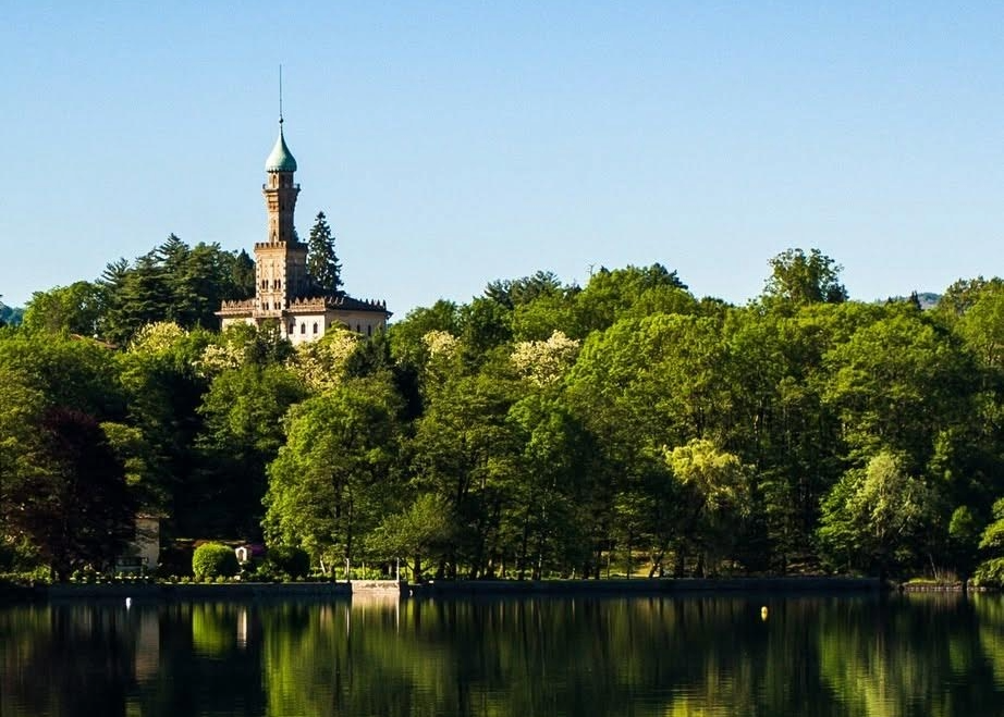 Set on the leafy shores of Lake Orta, Villa Crespi is home to a three-Michelin-Star restaurant.  
