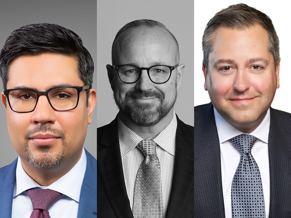 Images of Amin Kanji, Colin Keddy and Andrew McQuiston, three family advisors who talk about what makes the third generation of wealthy families unique and different from first or second generation