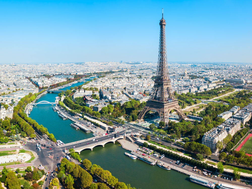 A shot of Paris, France