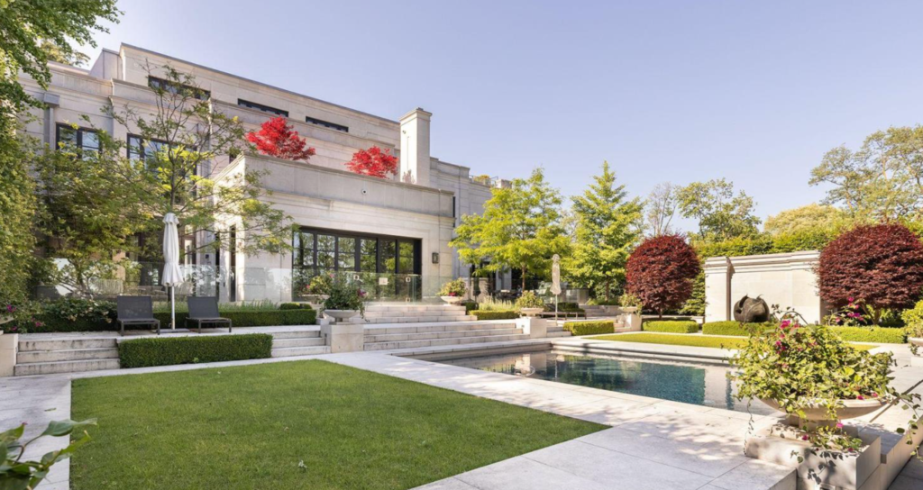 A home for sale near Casa Loma in Toronto.